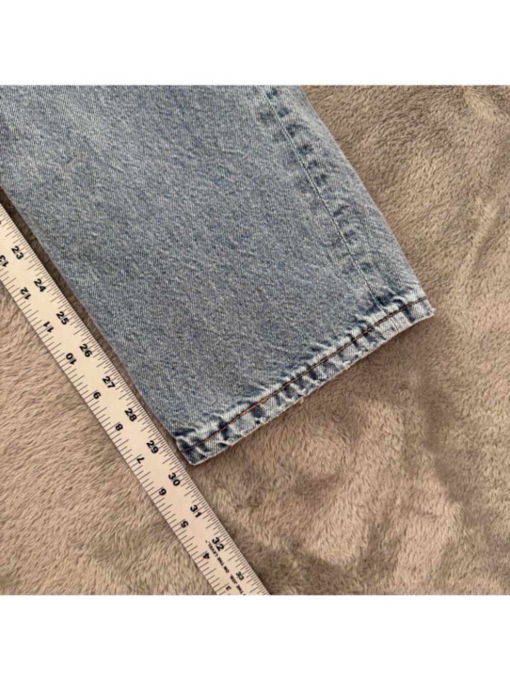Aeropostale Low Rise Baggy Straight Leg Jeans Womens 28 6 - Picture 5 of 6
